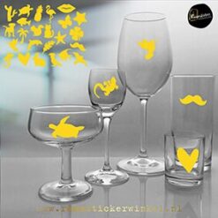 Glasmarkers Mix RSW geel