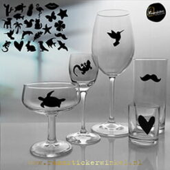 Glasmarkers Mix RSW zwart