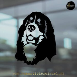 Raamsticker Berner Sennen Sophie RSW