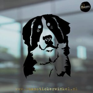 Raamsticker Berner Sennen Dano RSW