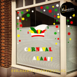Carnaval Prinsen steek hoed alaaf conf copyright ®raamstickerwinkel