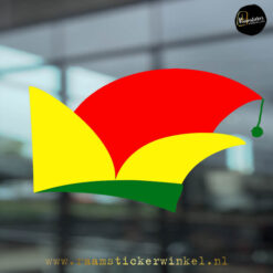 Prinsen muts steek hoed rood groen geel RSW